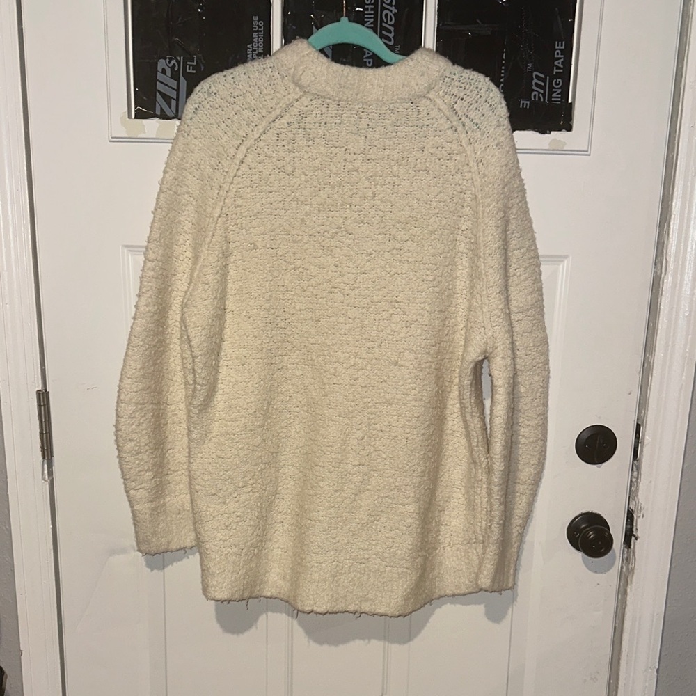 Free People Cozy Cream Turtleneck Sweater - Picture 8 of 10